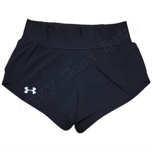 EUC Under Armour UA Speedpocket Brief-Lined Running Shorts, Drawstring, XS